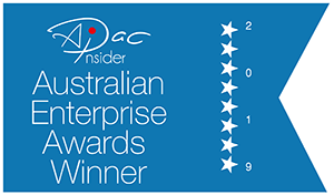Australian Enterprise Awards Logo Winner