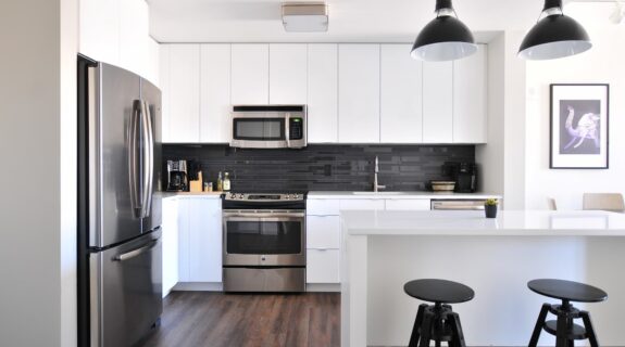 A clean kitchen